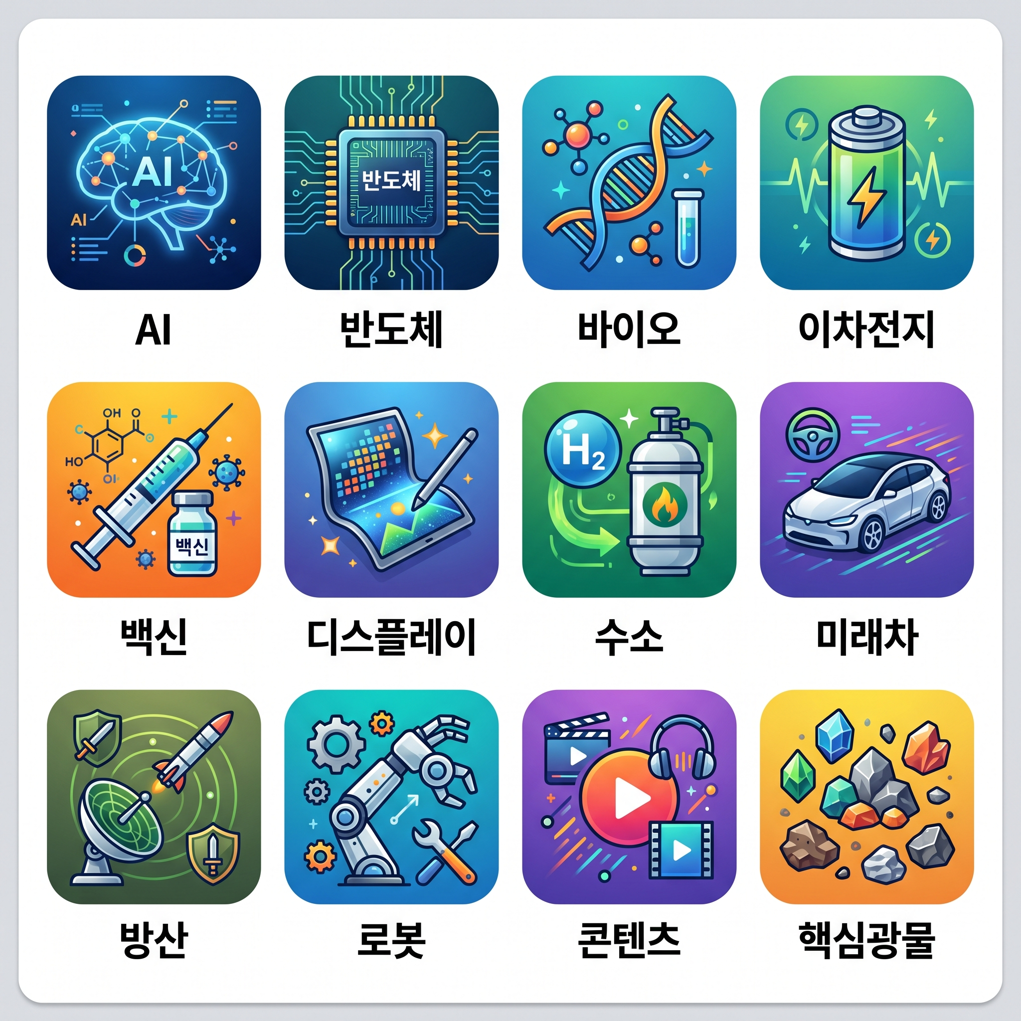 국민성장펀드 투자 분야