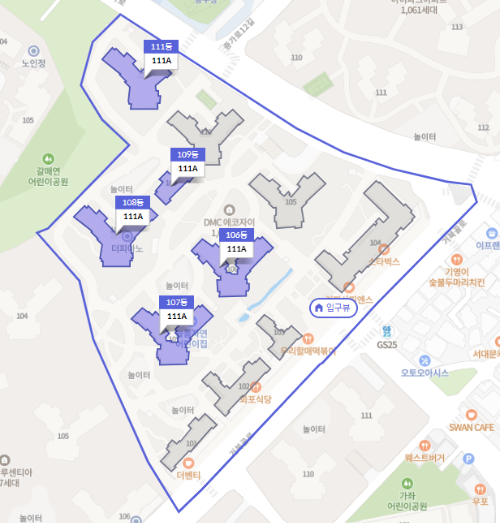 단지배치도