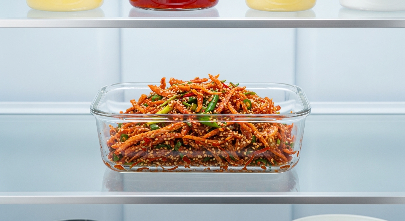 황태채 무침 만드는 법