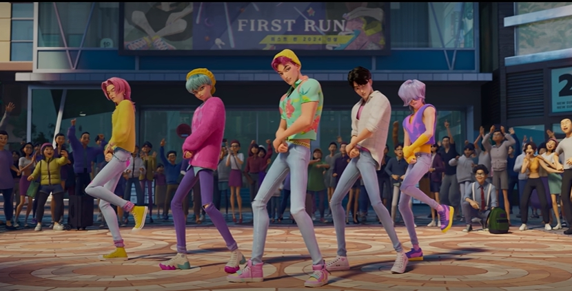 데몬헌터스 남자주인공들 댄스