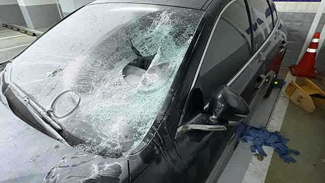 성남 오피스텔 주차장서 흉기 난동