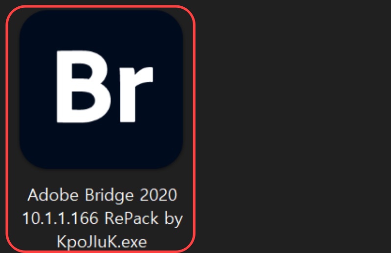 어도비 브릿지 2020