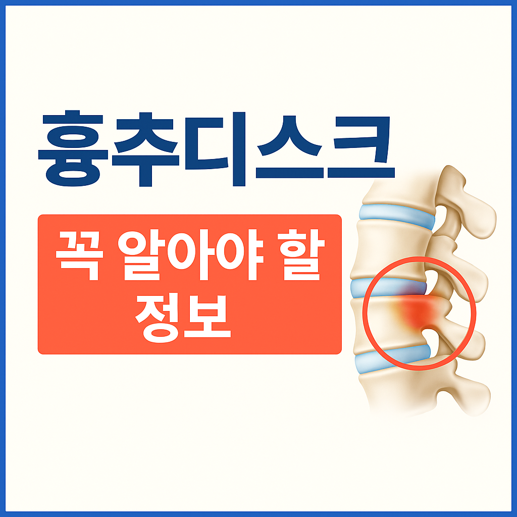 흉추디스크 증상 및 치료방법 요약 대표이미지 - 비수술 요법, 자가진단 체크포인트, 수술 부작용 정보