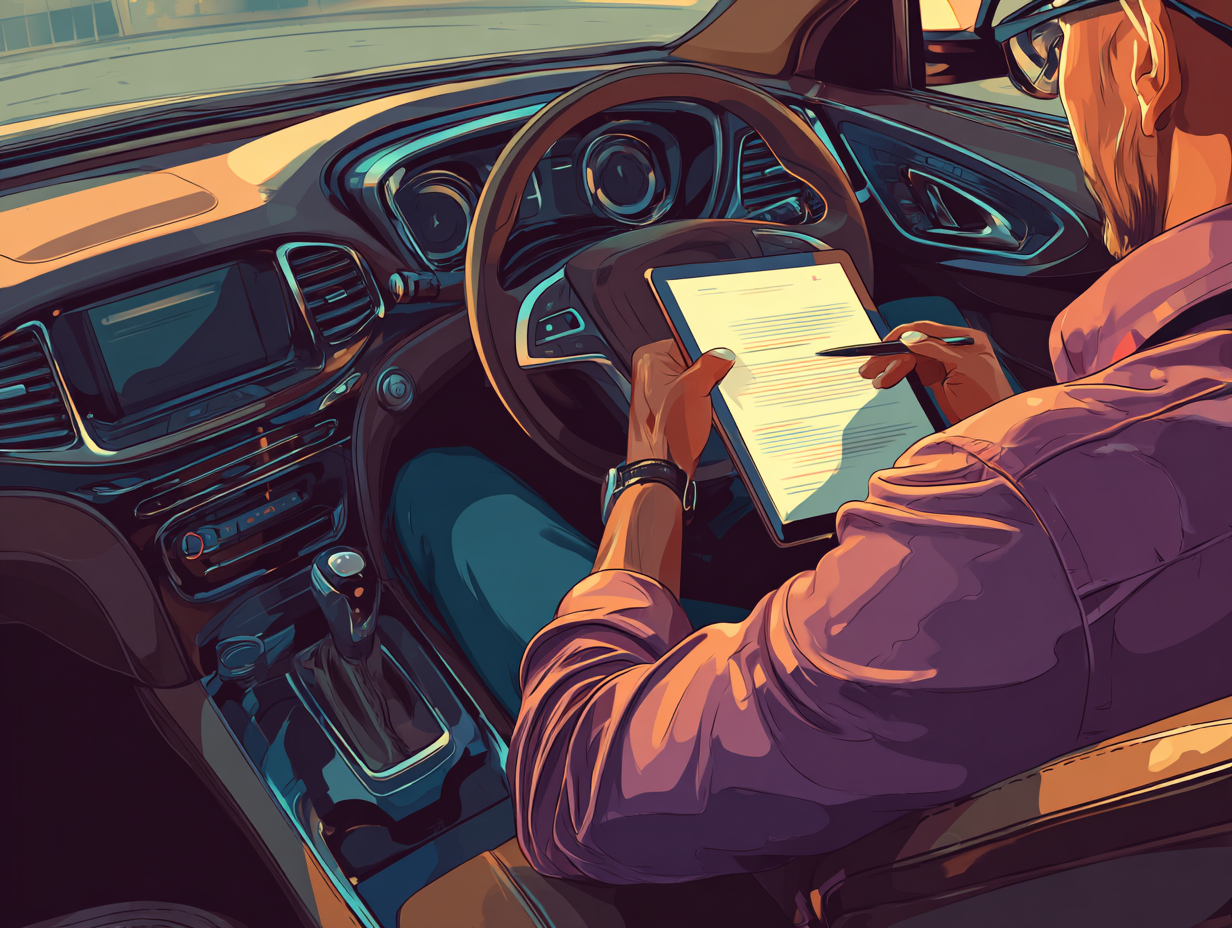 리스 차량 관리 일정 자동화 루틴