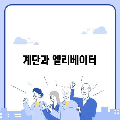 계단과 엘리베이터, 병원 거리까지 고려한 건강한 주거지 선택법을 소개합니다!