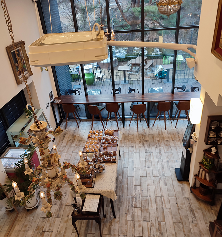 홍천 제1수송교육연대 카페 커피 추천 피콕빌리지