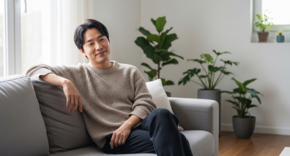 속쓰림 원인 안정된 상태 모습