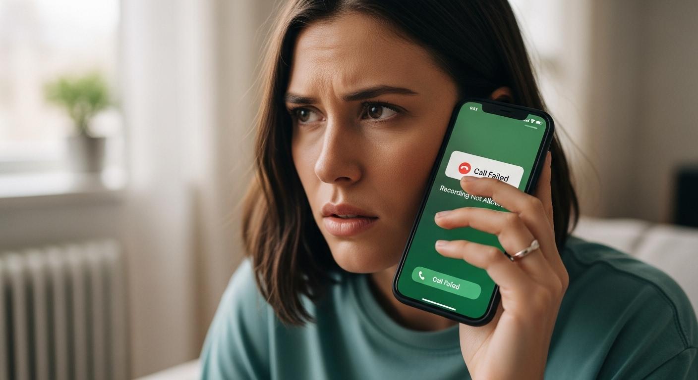 아이폰 통화 녹음 제한 이유