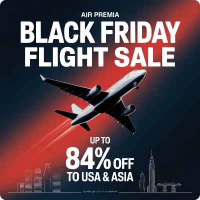 에어프레미아 블랙 프라이데이 특가 항공권 할인 이미지