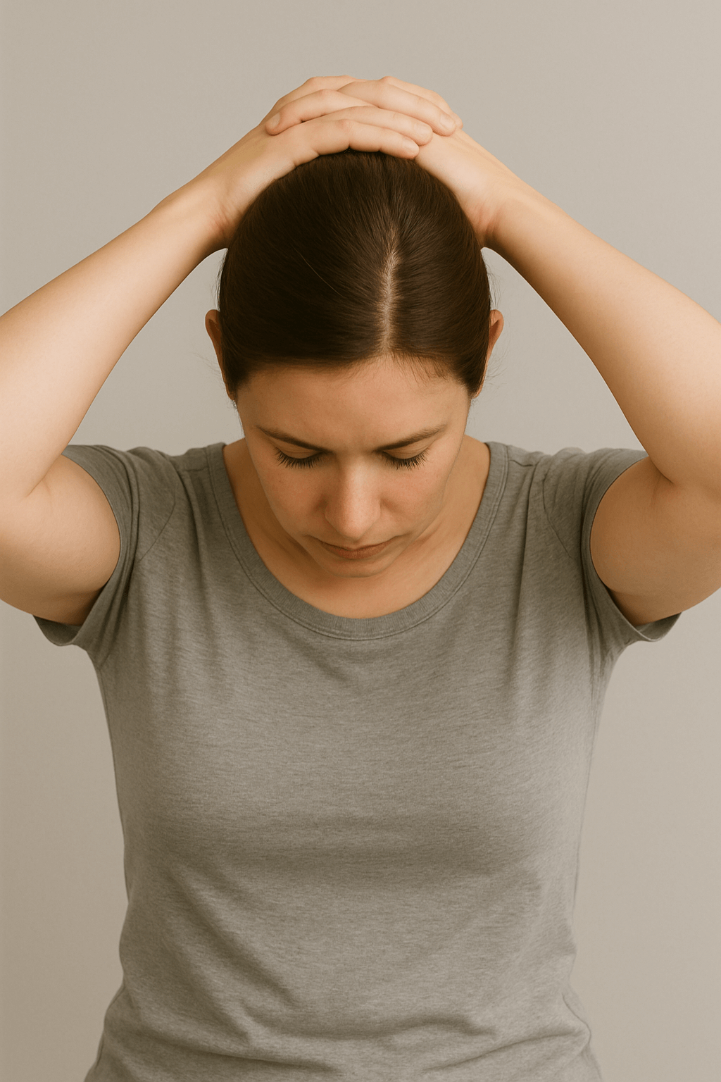 목 뒤 스트레칭