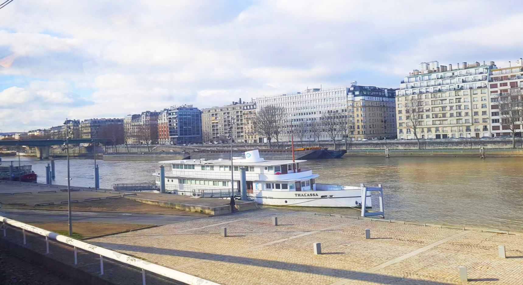 프랑스 파리 센강 유람선