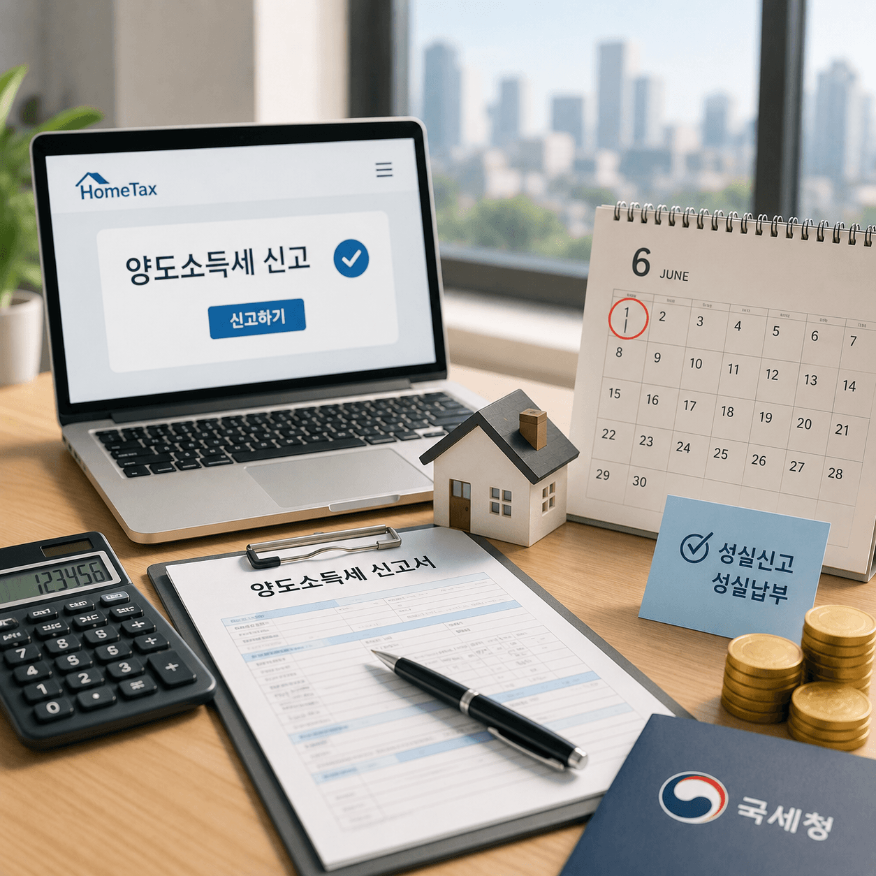 양도소득세 확정신고