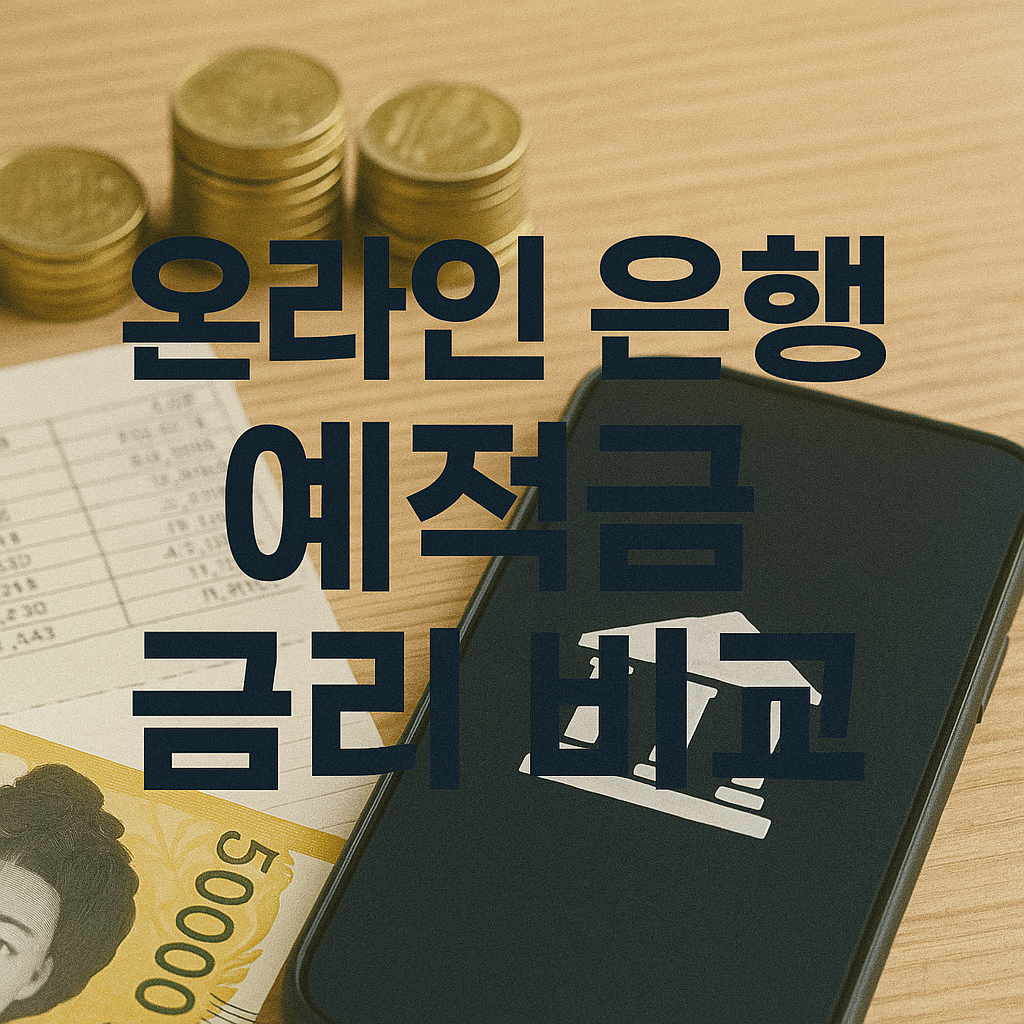 온라인 은행 금리비교