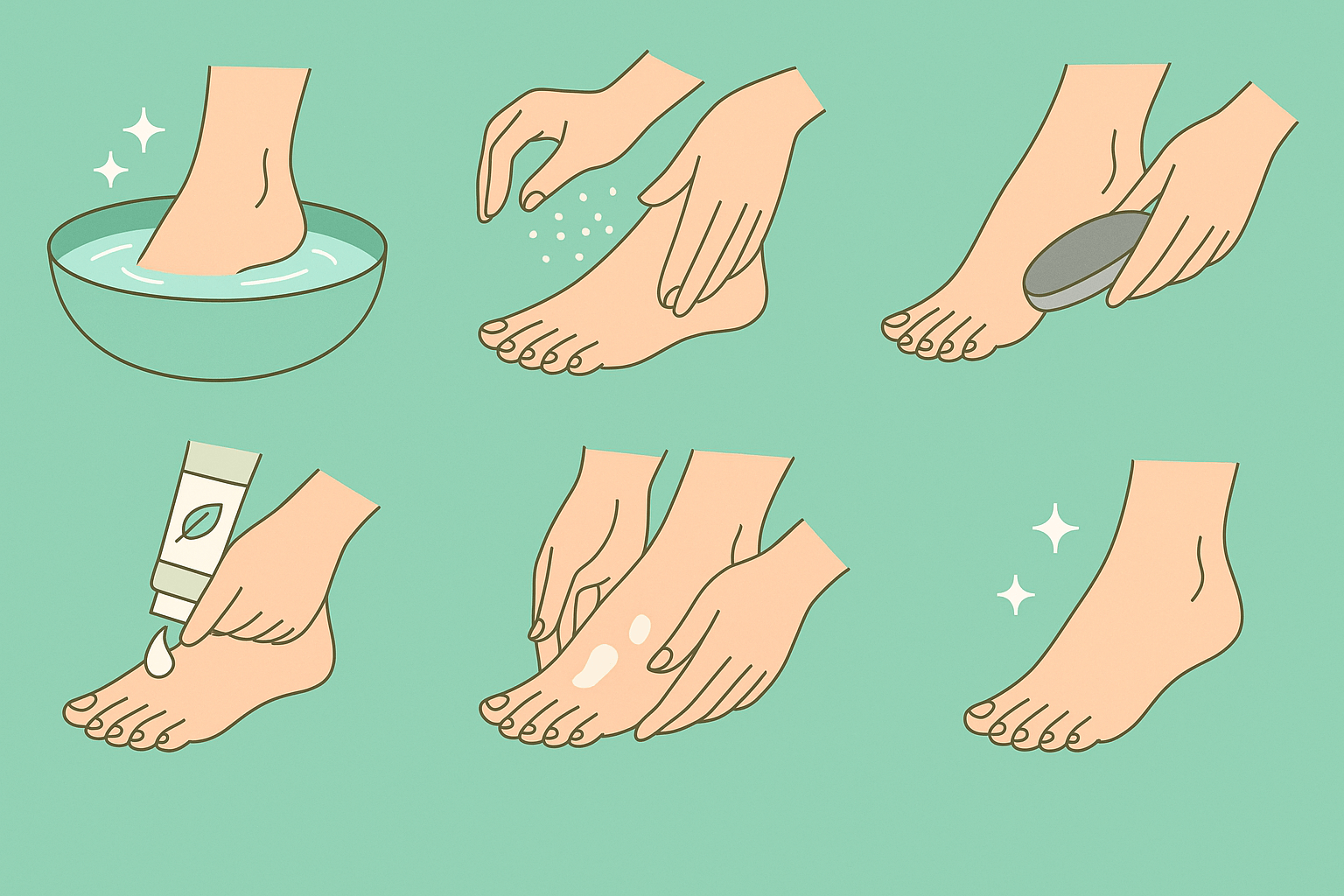 샌들 시즌 전, 완벽한 여름 발 케어 루틴