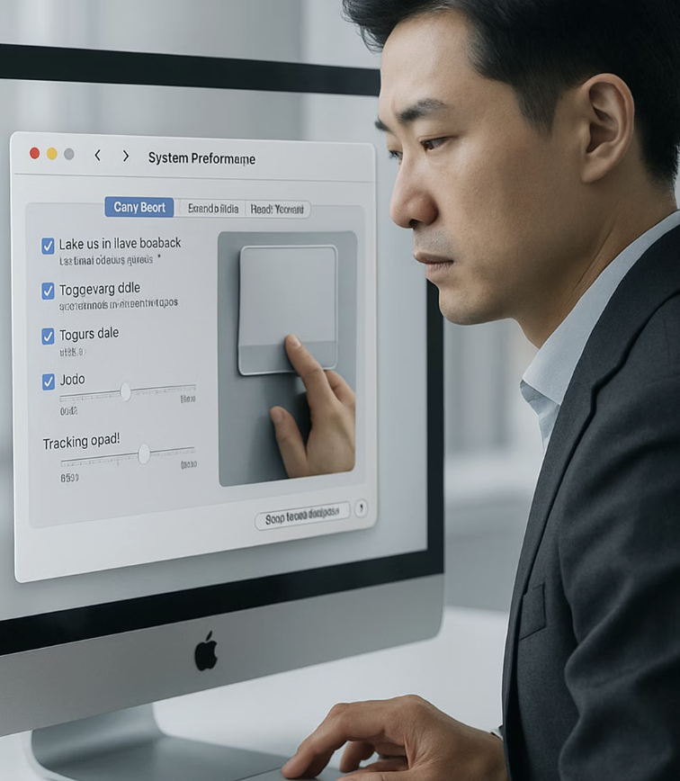 나만의 버튼 만들기&amp;#44; 트랙패드 설정