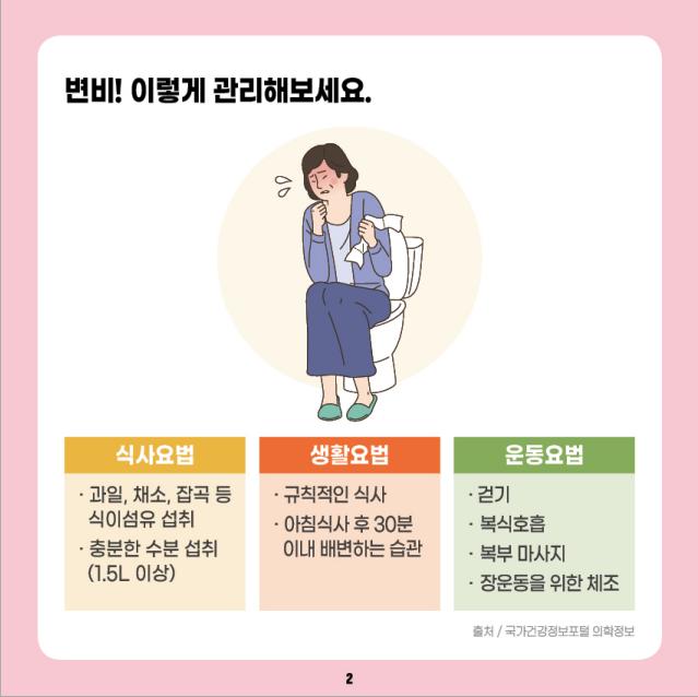 기능성 변비 (증상, 원인, 치료법, 생활습관)