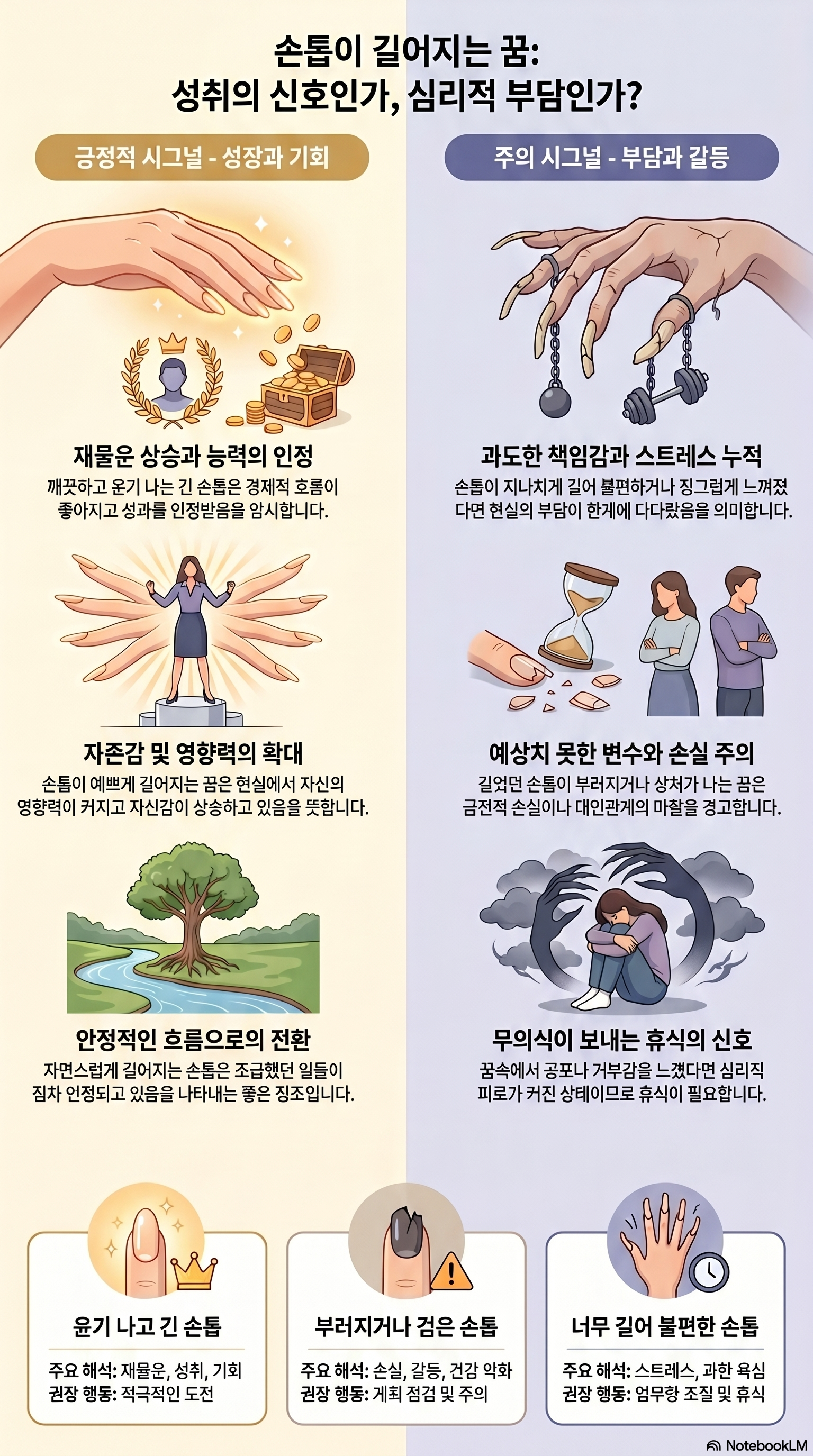손톱이 길어지는 꿈
