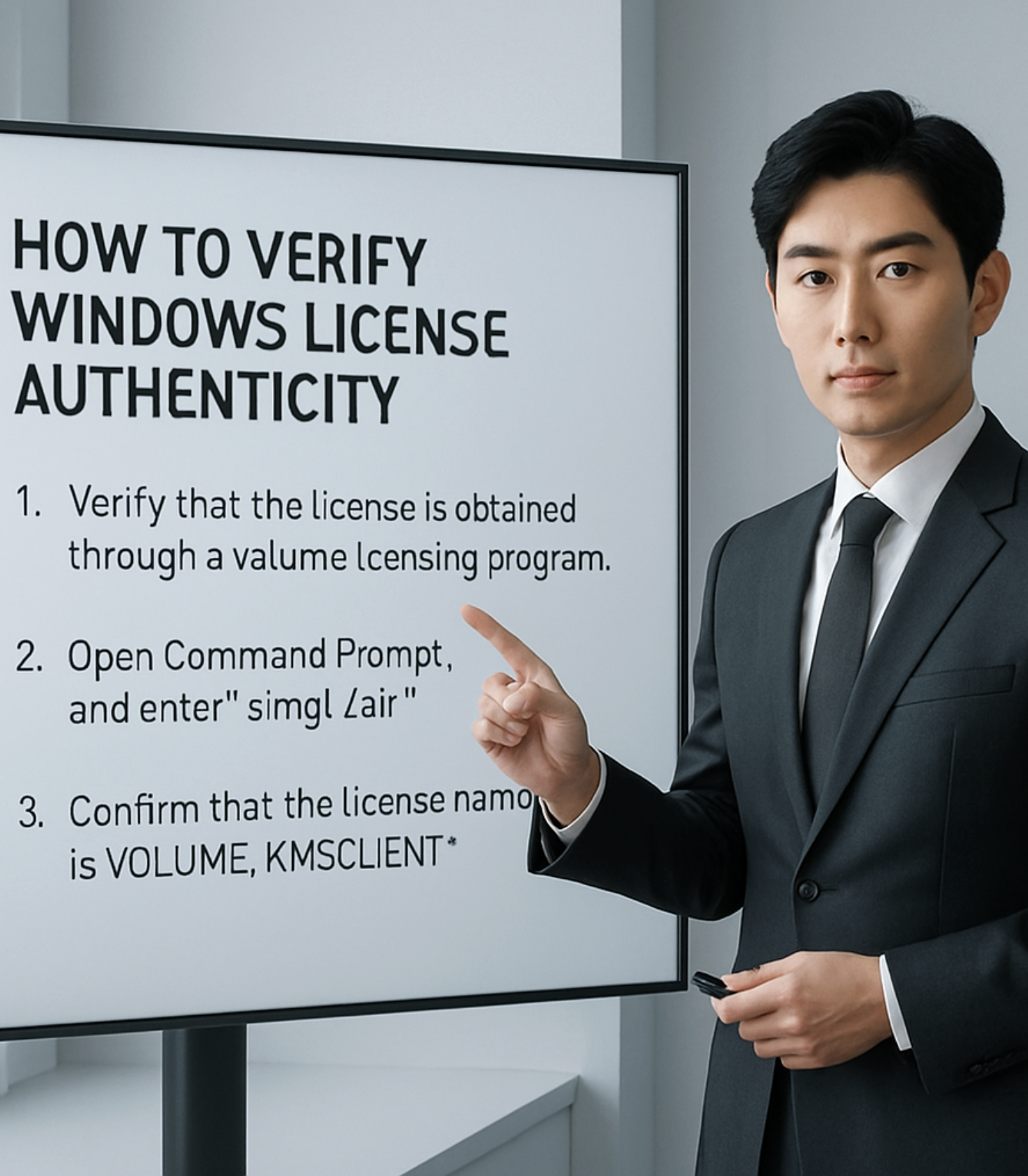 진짜 '가짜'일 수도 있다? (라이선스 확인)