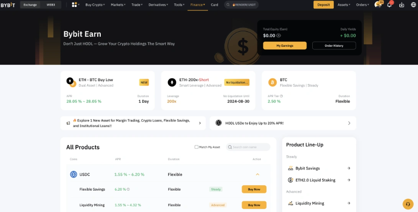 CEX 스테이블코인 스테이킹