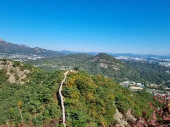 인왕산 등산코스 둘레길 숲속쉼터 기차바위 지도_18