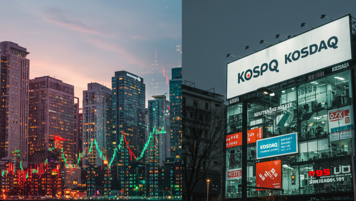 코스피 코스닥 비교