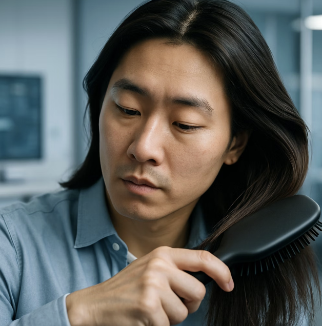 샴푸 전&amp;#44; 빗질 먼저 하세요