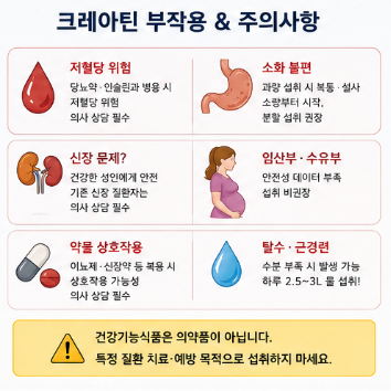 크레아틴-효과-복용법-복용량-부작용-추천-제품