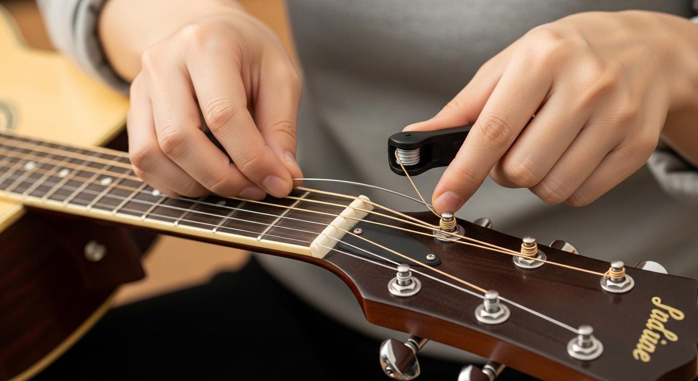 기타 줄 교체법