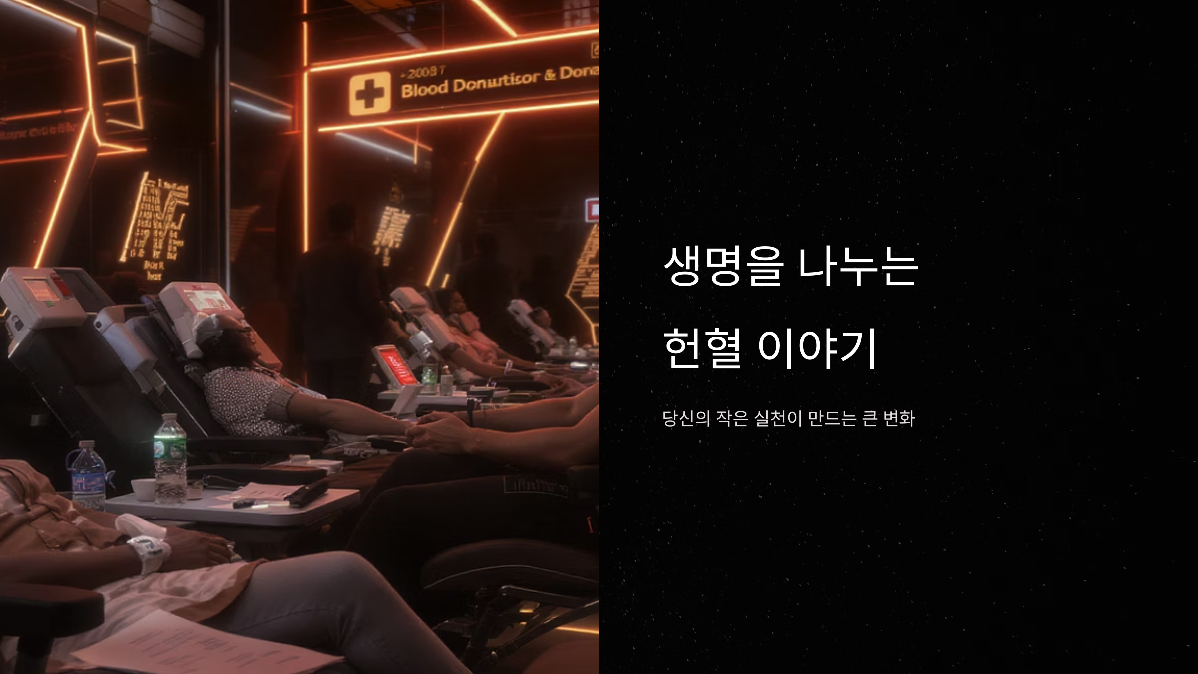 헌혈의 숨은 혜택과 생명나눔 가이드