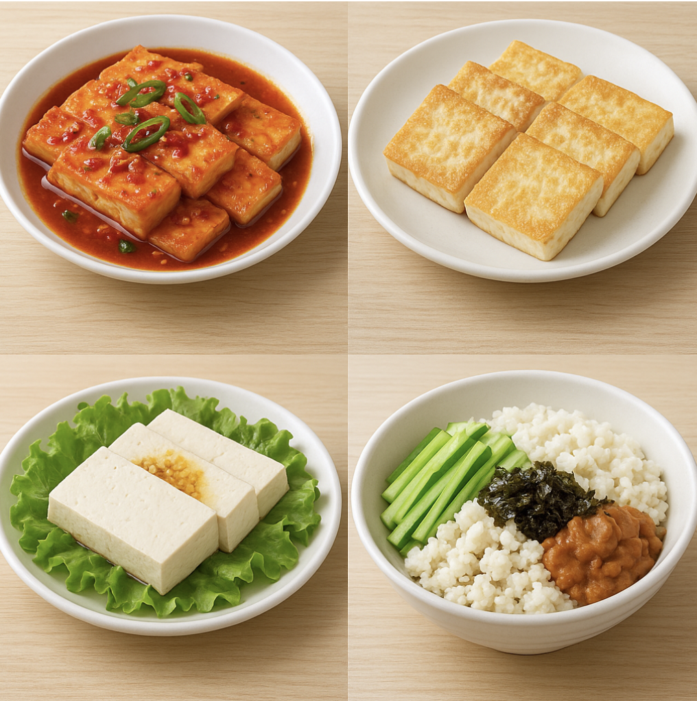 두부요리 레시피 이미지