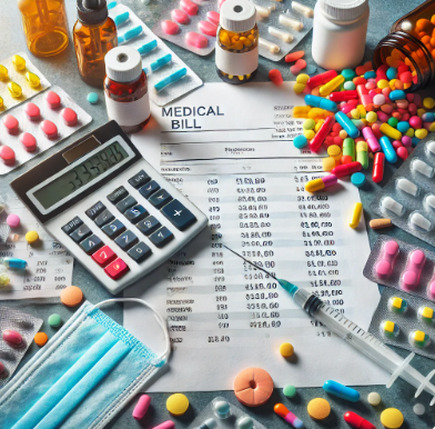 약제비 영수증 관련 사진