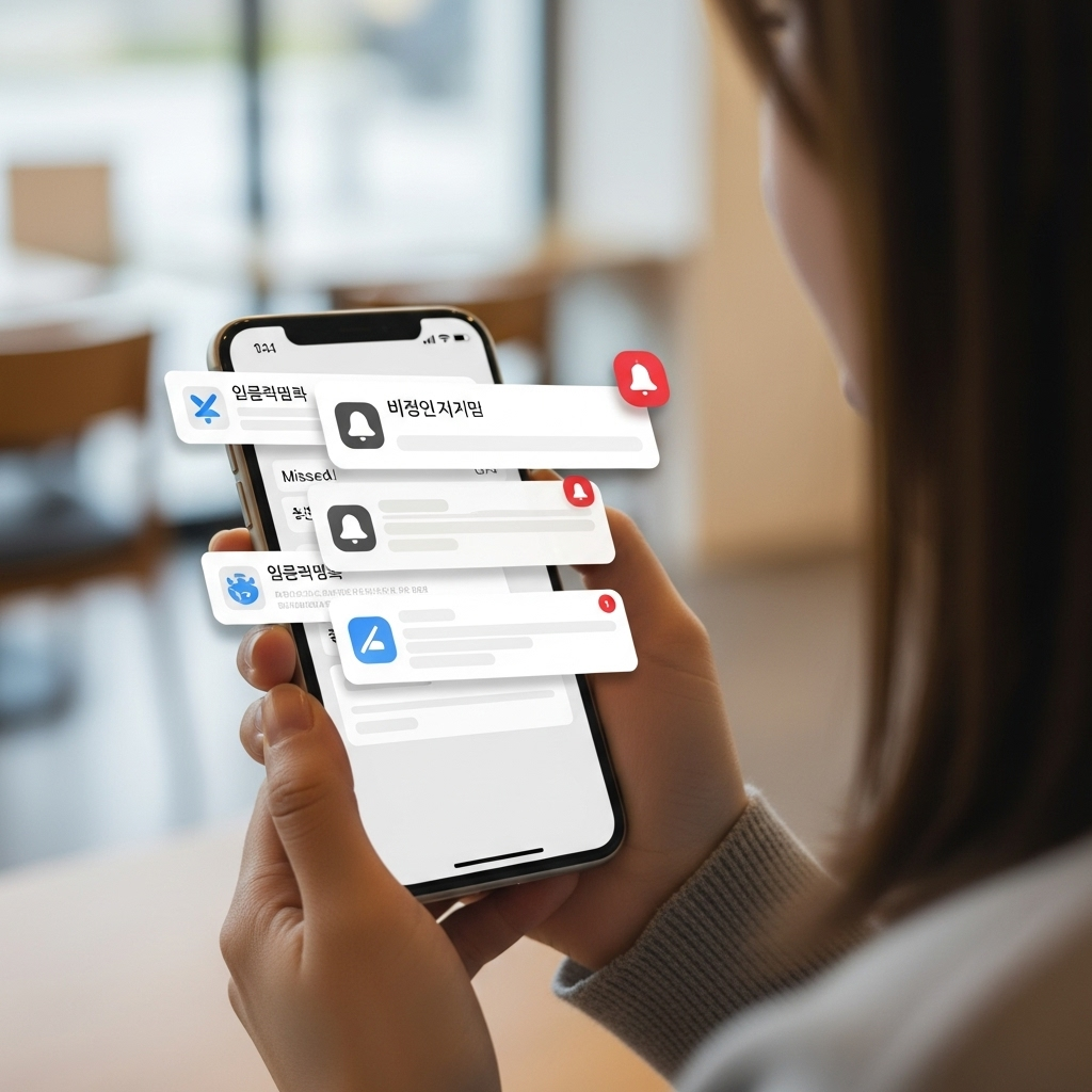 아이폰 사용자 부재중 알림 100% 받는 완벽 설정법