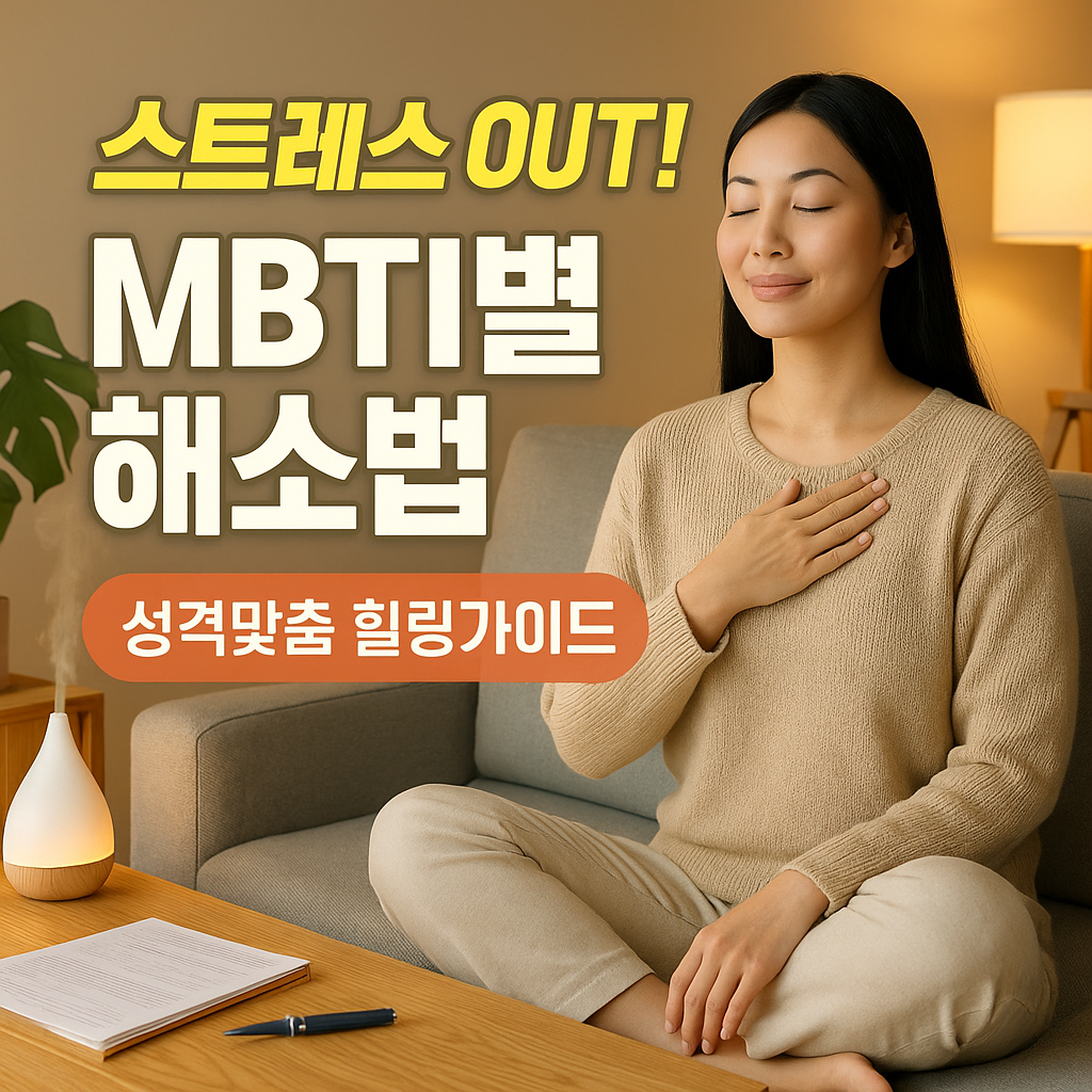 MBTI별 스트레스 해소법