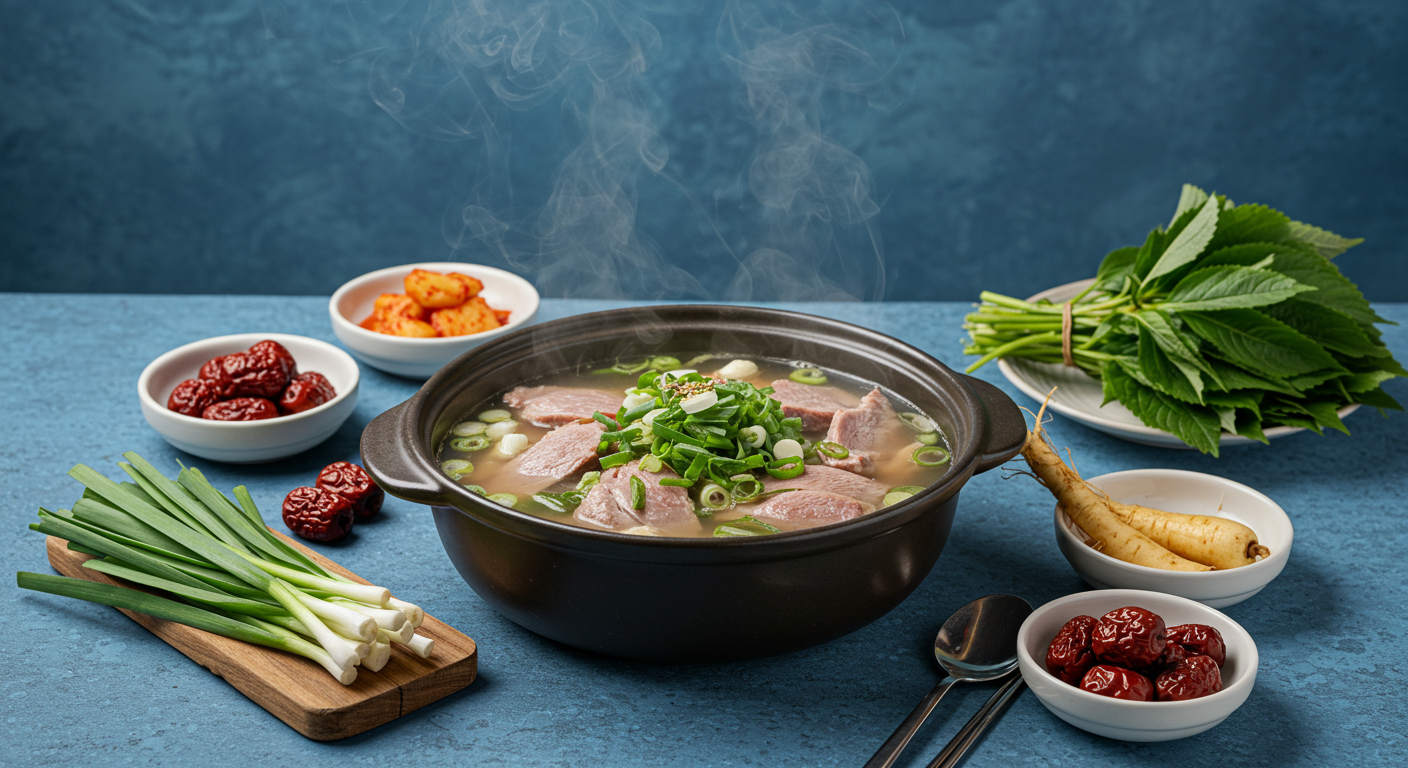 여름철 부모님 건강 지킴이, 십전대보오리백숙으로 기력 UP!