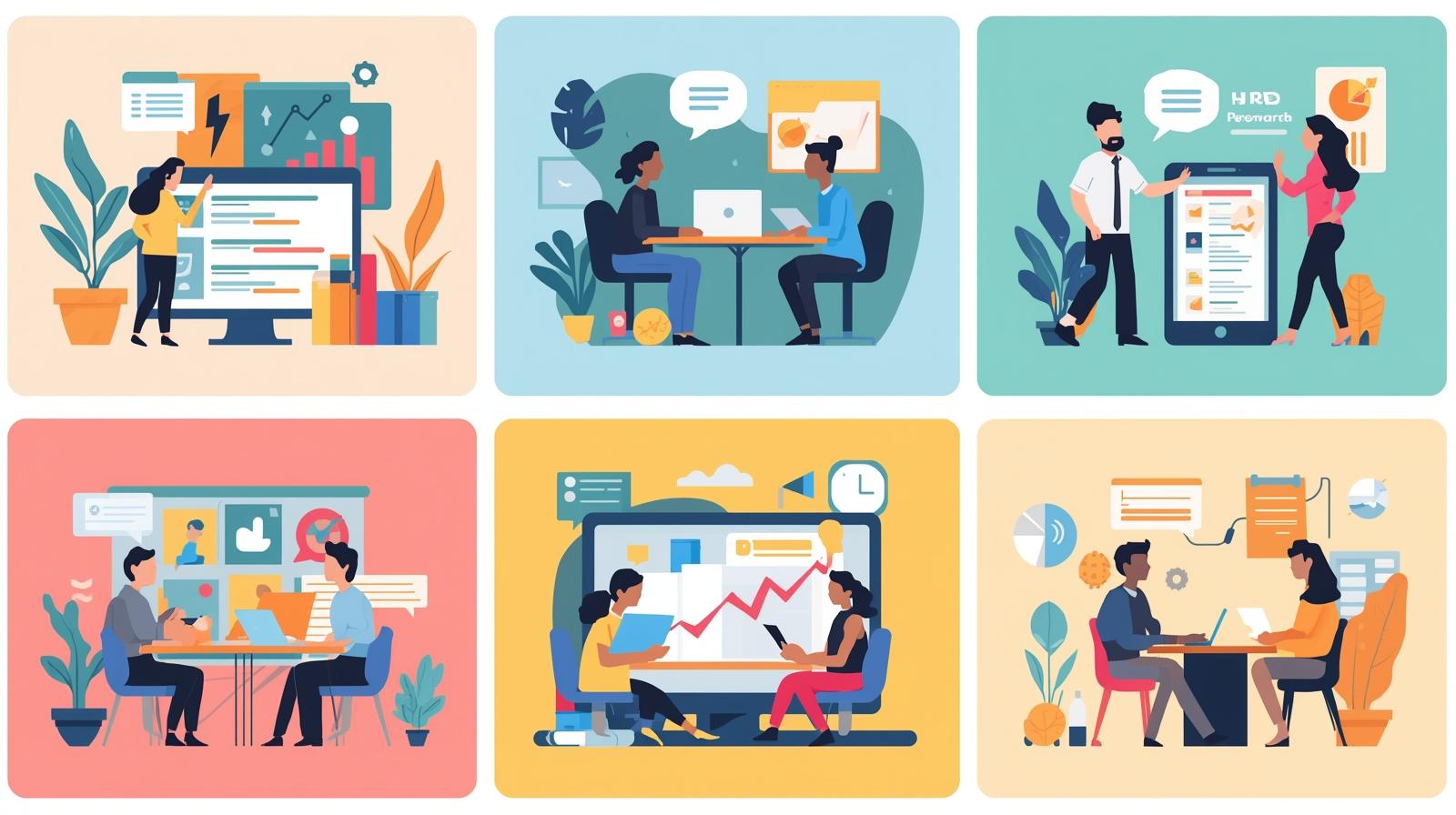 HRD 교육 트렌드 관련 이미지