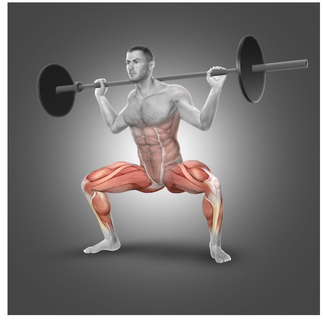 근육을 만들기 위한 운동이미지