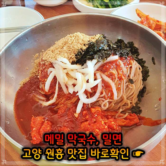 고양 삼송 원흥 맛집 메밀막국수&#44; 밀면