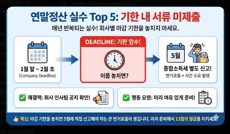 연말정산 13월의 보너스 받는 꿀팁
