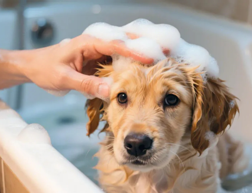 아기강아지 목욕시기