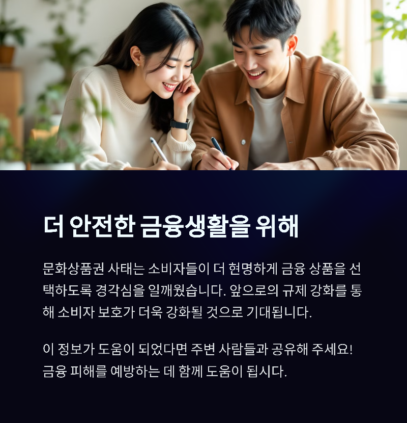 문화상품권 사태는 소비자들이 보다 현명하게 금융 상품을 선택