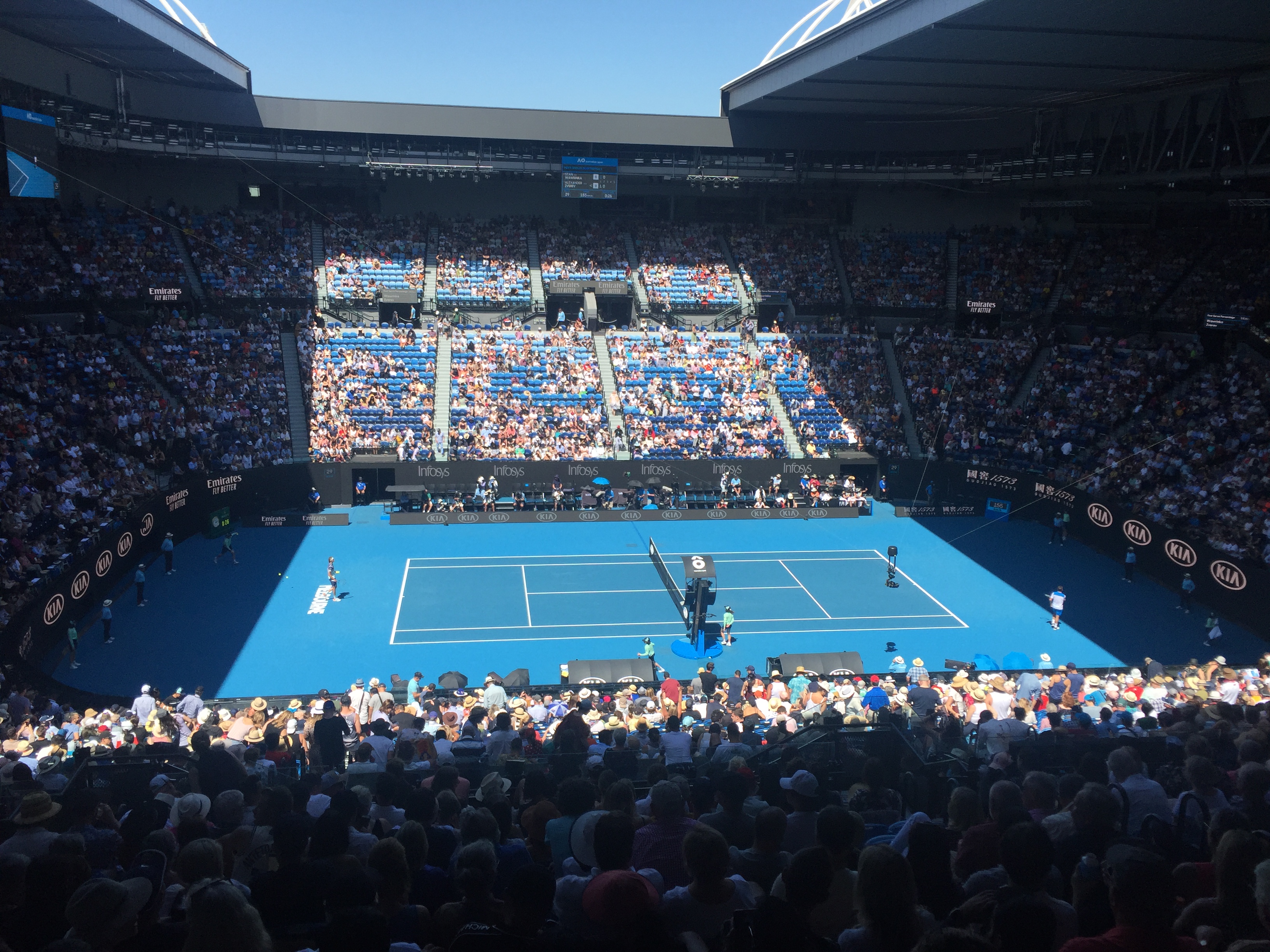 Rod Laver Arena 2020 Aus Open 테니스 호주 오픈