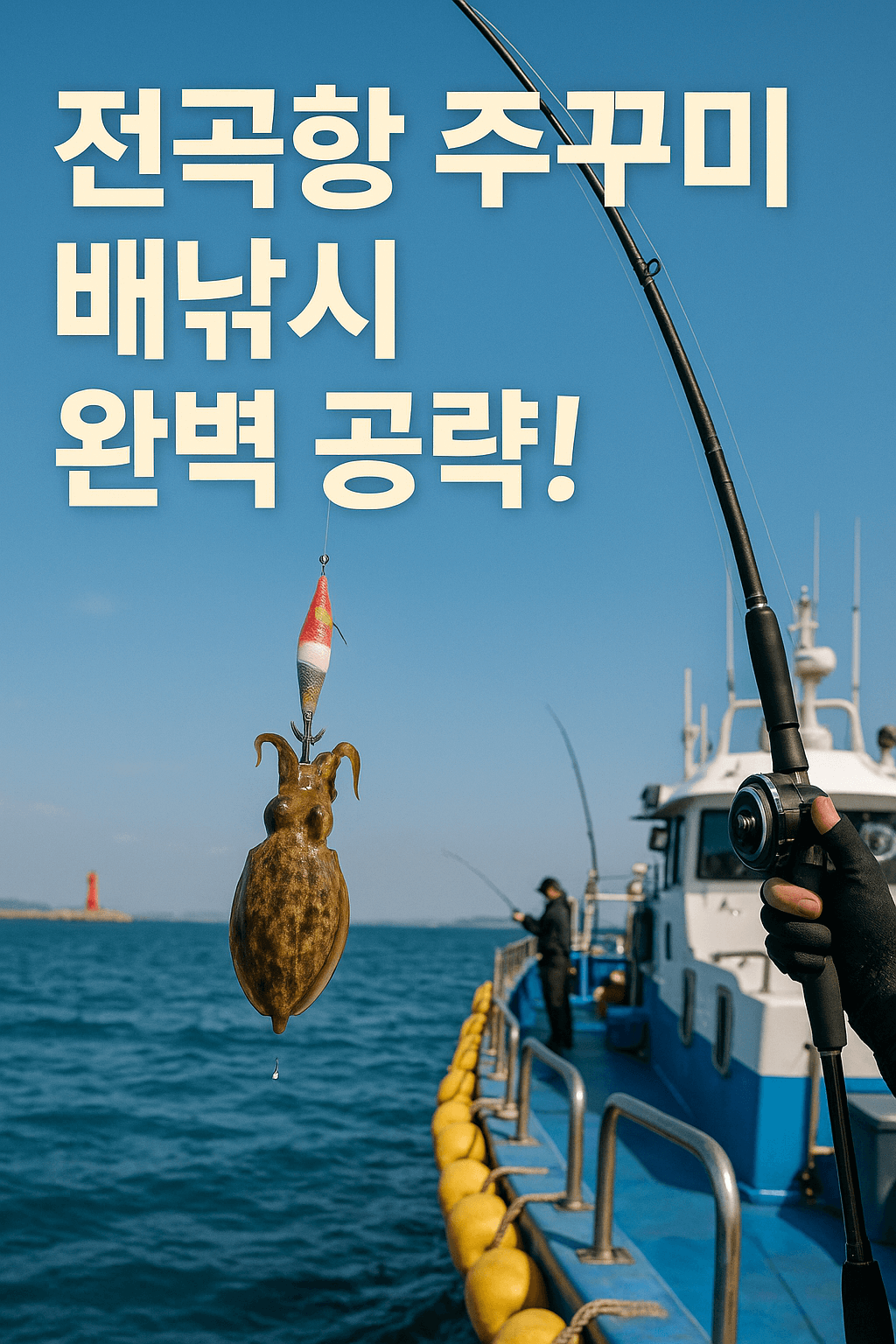 전곡항 주꾸미 배낚시