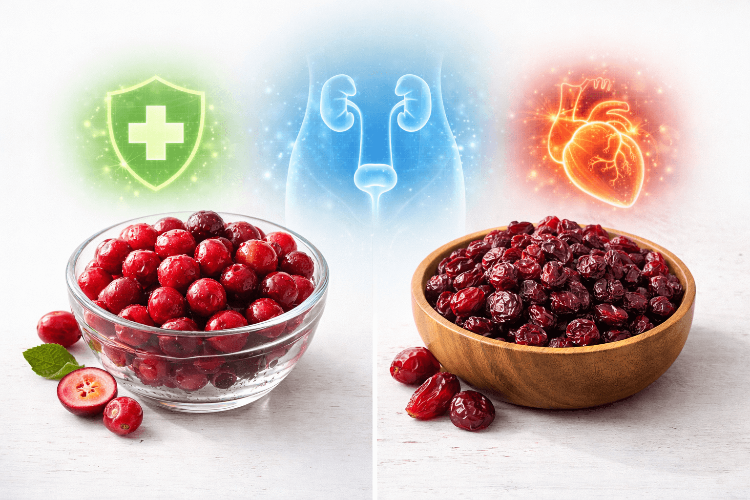 건강 효능 차이: 항산화, 요로건강, 혈관관리