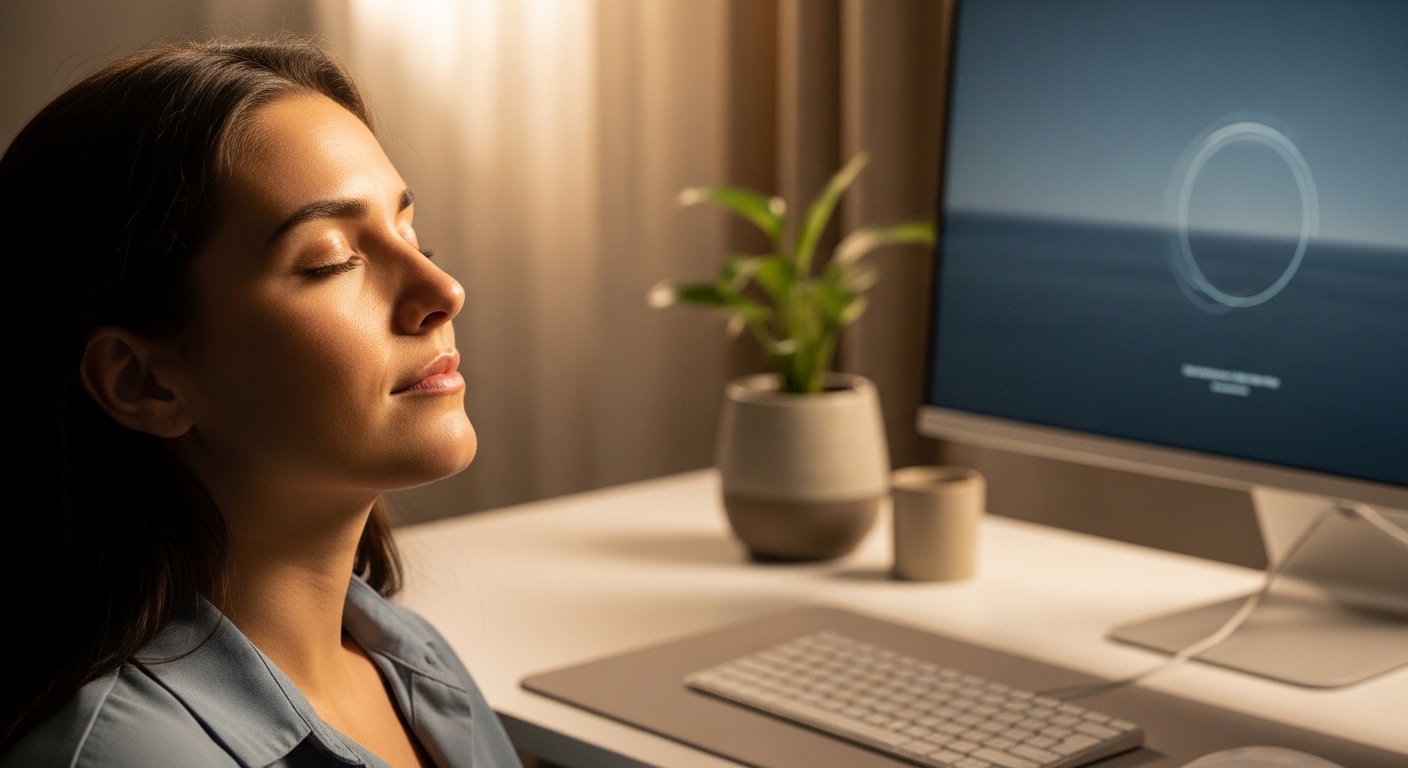 눈 휴식을 통해 오후 눈 침침함을 완화하는 방법