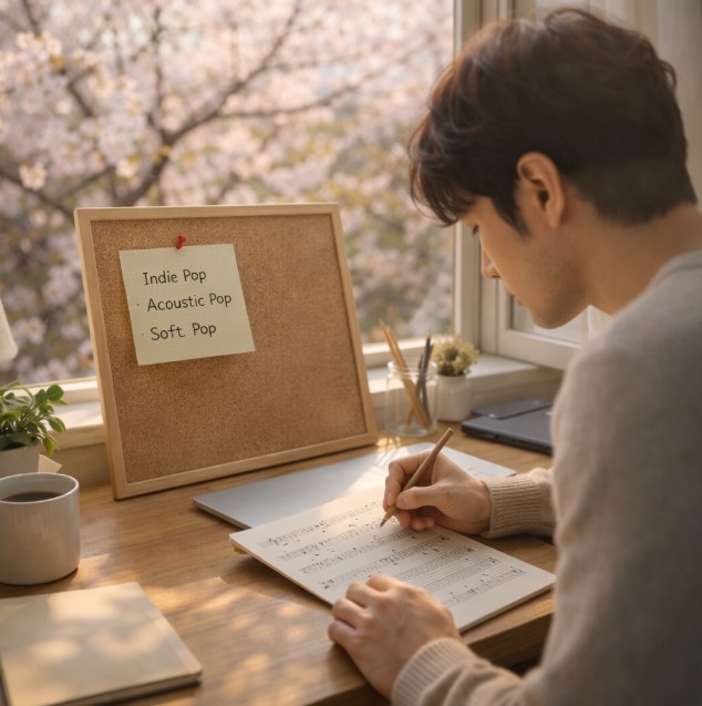 요즘 봄 노래의 분위기는 장르 선택에서 이미 절반이 결정된다.