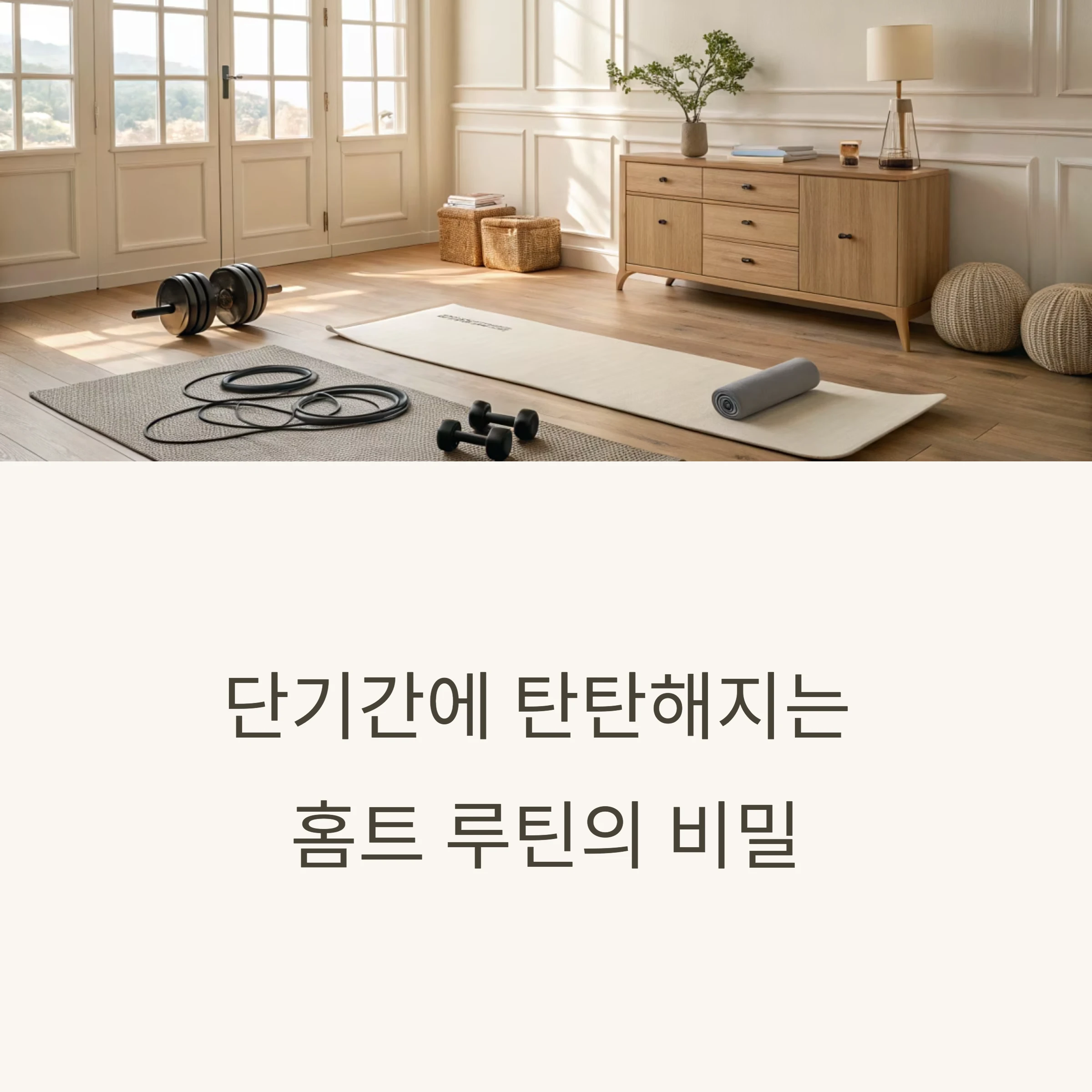 홈트레이닝루틴
