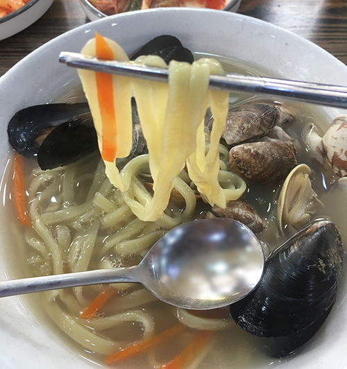 바지락칼국수2
