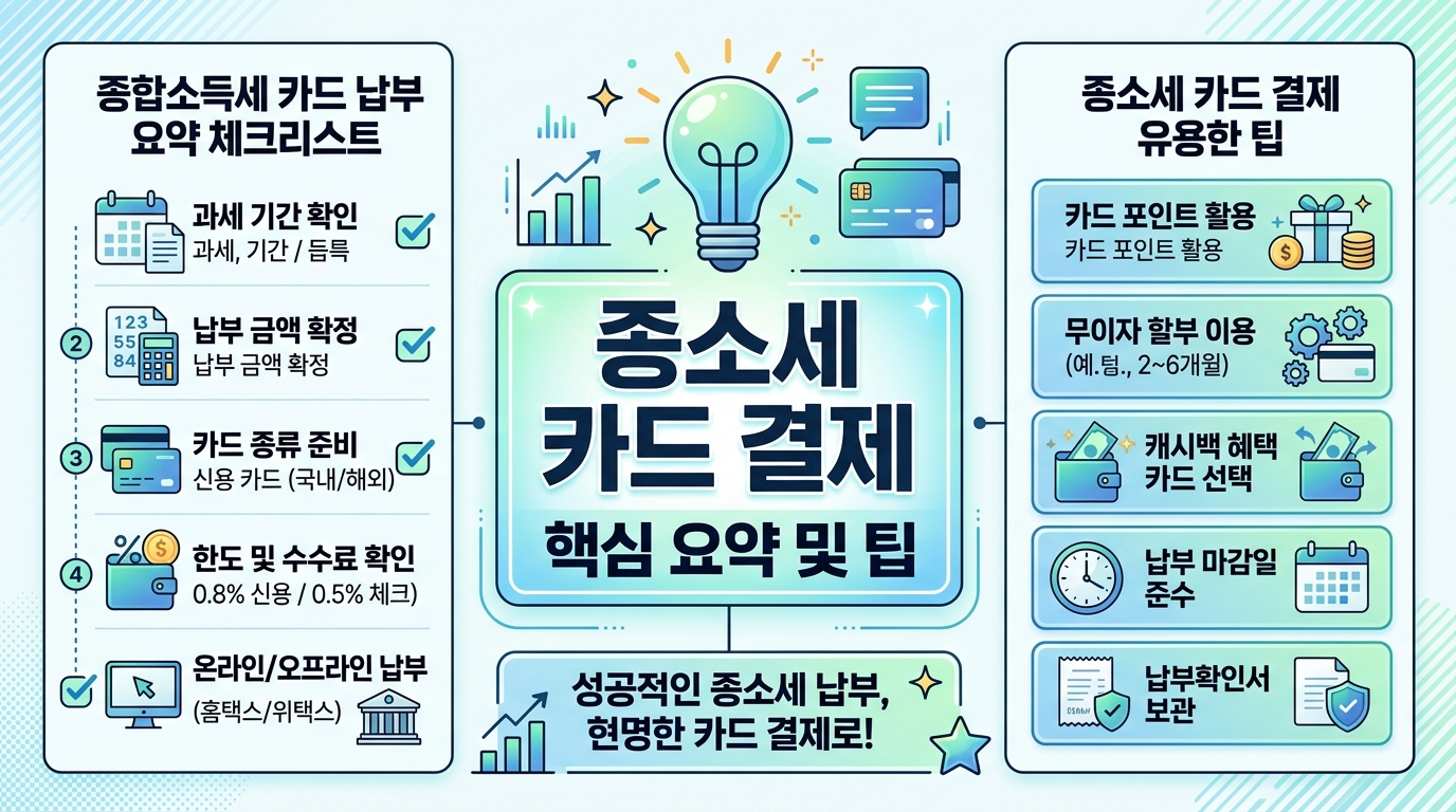핵심요약 팁 및 체크리스트