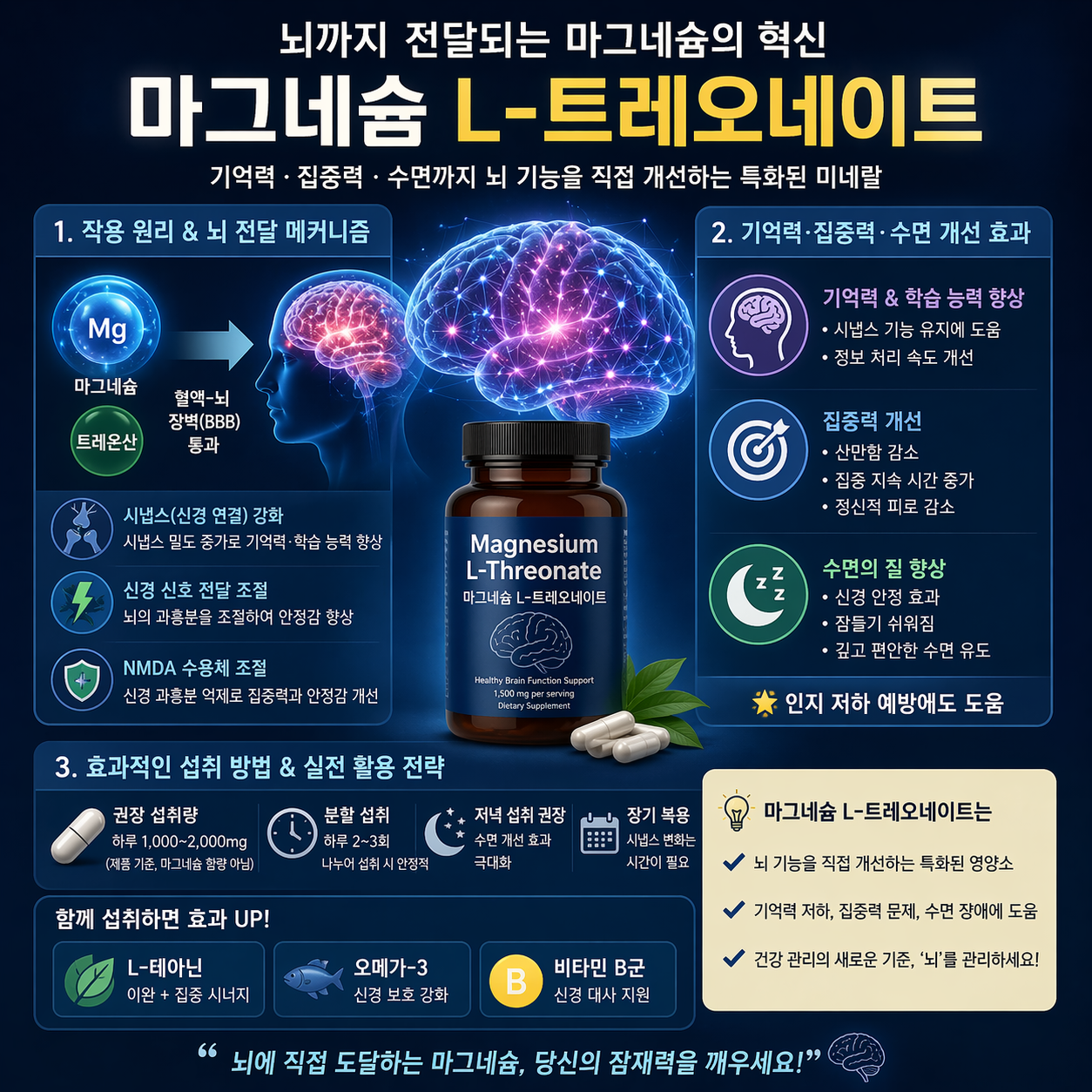 마그네슘 L-트레오네이트