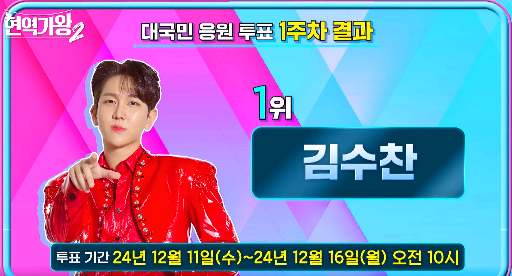 현역가왕 2 대국민 응원 투표